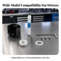 Black Intake Manifold Lever Arm Fixing Kit Hex Key Aluminum Clamp