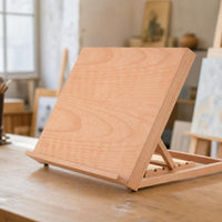 Tabletop Easel Beechwood Desktop Easel Space Saving Tabletop Sketching Surface Stand Artists, Students, Desk
