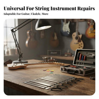 Includes 2 Sizes Guitar Fretboard Guard Set Long-Lasting Fret Polishing Guards Easy to Use for DIY Enthusiasts, Guitarists, Home Studio