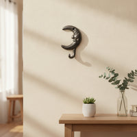 Vintage Cast Iron Hook Heavy Duty Rustic Wall Hook Easy to Install Coat Hooks with Hardware Long-Lasting for Mudroom