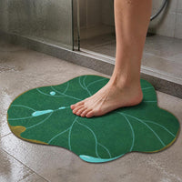 Crayon Shin-chan Diatomaceous Earth Bath Mat, Super Absorbent Non-Slip for Bathroom, Shower, Toilet Entrance