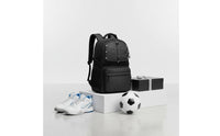 Basketball Backpack Non-Slip Feet Soccer Backpack Large Capacity Basketball Bag with Ball Holder for Training, Gym