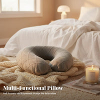 Removable and Washable Cover Massage Table Face Pillow Easy to Clean Beauty Salon Face Cradle Soft & Comfortable
