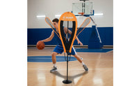Raised Arm Guarding Mannequin Lightweight Hands up Opponent Weighted Base Basketball Opponent Figure for Kids, Gym