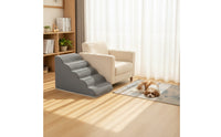 Foam Pet Stairs Stable Pet Stairs with Removable Cover Lightweight Steps for Cats