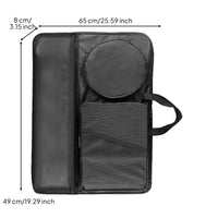 Art Backpack with Pockets Waterproof Art Carrier Bag with Pockets Heavy Duty Illustration Board Bag for Studio