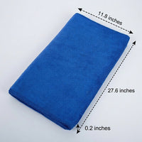 Large 30cm x 70cm Microfibre Cloth and Cleaning Cloths, High Absorbency Large Microfibre Towel, Low Lint for Car, Kitchen and Glass Cleaning