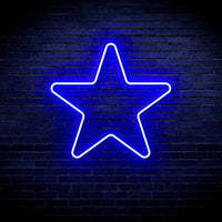 Star Shaped Glowing Light Holiday Decor USB Powered Star Lamp Luminous Home Decoration for Kids, Christmas, Bedroom, Nursery