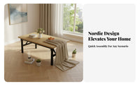 Foldable Design Collapsible Low Table Space-Saving Collapsible Coffee Table Installationunoccupied Portable Desk No Assembly Required for Apartment Dwellers, RV Owners, Families, Living Room, Small Areas, Outdoor Activities, Dining