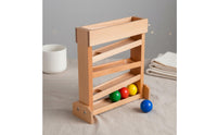 Educational Ball Track Early Learning Visual Tracking Toy Fine Motor Skills Color Sorting Ball Toy for Young Children, Preschool