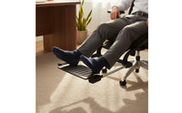 Slatted Gaming Chair Footrest with Metal Rods Sturdy Office Chair Footrest Attachment Supportive Furniture Accessory Ergonomic for Gamers