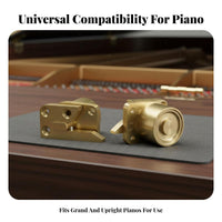 Grand Piano Lid Slow Close Mechanism Silent Operation for Recording Studios