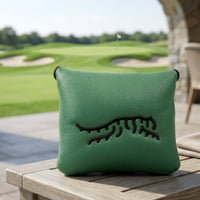 Square Mallet Putter Headcover Shielding Square Putter Cover Golf Club Headcover Soft Long-Lasting for Golfers