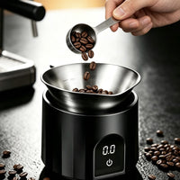 Espresso Coffee Scale with Dosing Cup and Powder Catcher