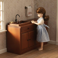 1/12 Scale Dollhouse Sink High Detail Dollhouse Kitchen Sink Gift Idea