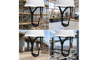 Chin Strap with Chin Cup Breathable Helmet Harness Assembly Lightweight for Construction Workers Helmets