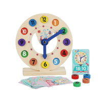 Time Learning Toy Set Child-Centered Inspired Multifunctional Timepiece Toy