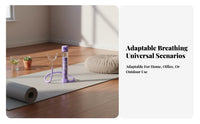 Abdominal Breathing device Adjustable Difficulty Lung Exerciser Portable Design