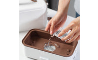 Insulated Electric Lunch Box Easy to Clean Portable Electric Lunch Box Leakproof for Office Workers, Students, School, Travel, Car