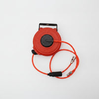 Automatic Retractable Air Hose Reel Self-Locking Hardware Mini for DIYers, Mechanics, Workshop, Garage
