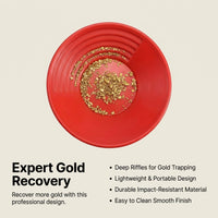 Gold Washing Pan for Prospecting, Manual Gold Washing Tool for Rivers, Lightweight Gold Prospecting Pan for Outdoors Exploration
