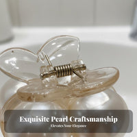 Crystal Hair Grip Fastener Korean Design Crystal Grip Fastener Elegant Design Strong Hold for Women, Common Use, Formal Events