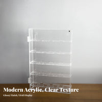 Acrylic Coin Stand Clear Acrylic Construction Durable Design for Countertop