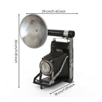 Camera Model Retro Design Camera Model Tabletop Decor for Photographers, Office