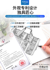 猫包便携外出单肩太空舱手提大容量狗狗中小型犬携带通风透气猫笼 升级款（灰蓝色）送隔尿垫+单肩背带 M-中号（10斤内参考）三件套超省钱