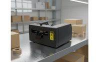 Metal Body Automatic Adhesive Tape Cutter Smart Sensing Desktop Tape Cutting Machine Even Feeding Office Supply Compact