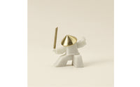 Tabletop Figurine Abstract Fighter Figurine Geometric Statue for Homeowners, Art Collectors, Office, Bookshelf