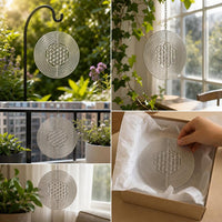 Creative Nordic Mandala Life Flower 3D Rotating Wind Chime Hanging Decor for Home Balcony