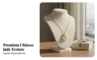 Jade Choker Nature Inspired Centerpiece Refined Look for Parties