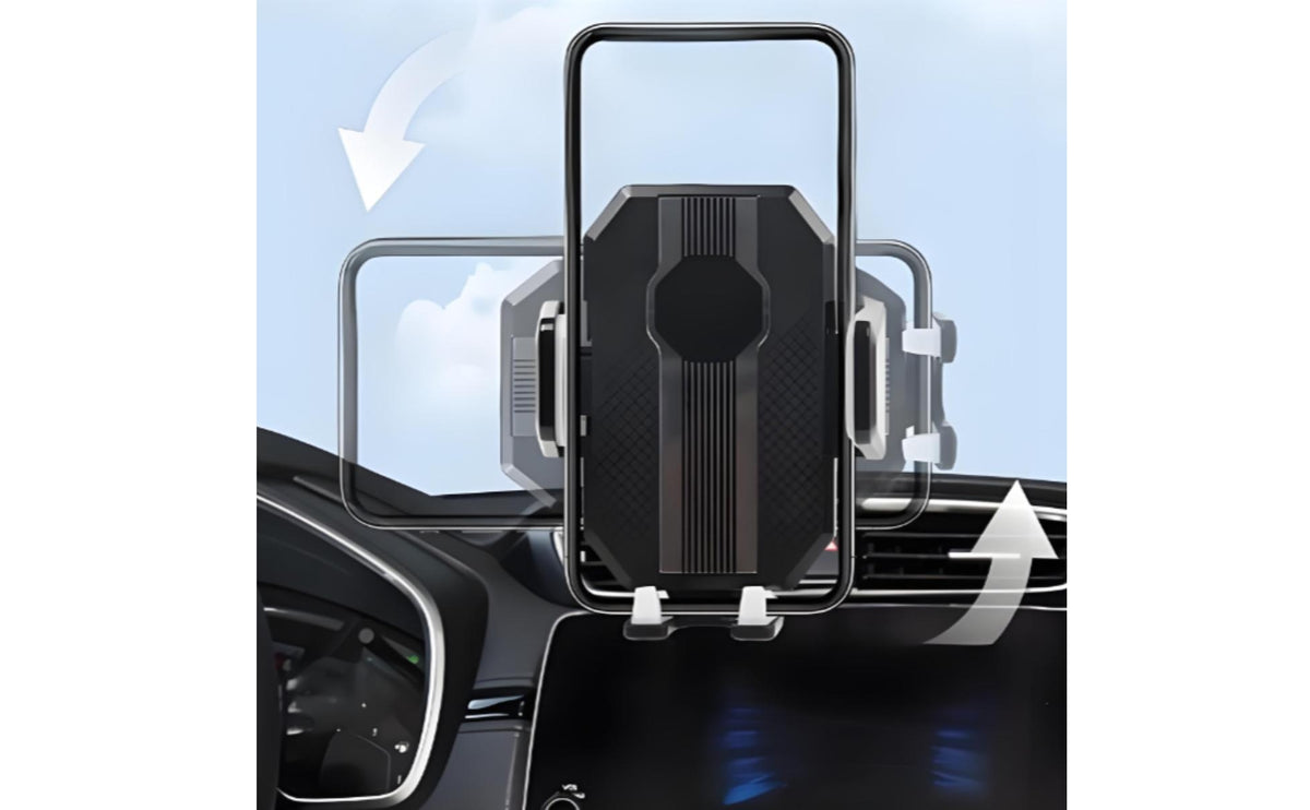 Clamp Style Car Phone Holder Rotating Arm Suction Cup Phone Holder Adjustable