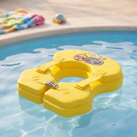 Underarm Car-Shaped Pool Buoy Padded Swim Buoy with Back Strap Thick Toy Inflatable for Toddlers