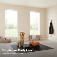Fast Drying Double Engine Pet Dryer Adjustable Speed and Temperature High Velocity Dog Dryer Built-in Heater Heavy Duty Dog Blower Multiple Nozzles for Large Dogs