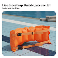 Comfortable Swimming Waist Buoyancy Aid Portable Inflatable Swim Belt Lightweight for Beginners, Children