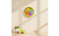 Lemon Wall Clock Bright Fruit Wall Clock Decorative Playful for Students, Kitchen, Dorm Room