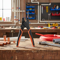 Push-to-Connect Fitting Removal Tool High-Carbon Steel Pipe Disconnect Pliers Industrial Grade Push Fit Release Tool for Plumbers, DIY Enthusiasts