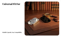 Tonearm Conversion Plate Aluminum Alloy Tonearm Mounting Plate Turntable Arm Board for Audiophiles