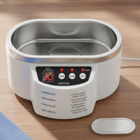 Household Vibrational Cleaner Accelerated-Wave Vibration Vibrational Cleaner Machine Compact & Portable Jewelry Cleaning Machine for Jewelers