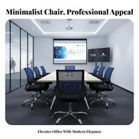 Ergonomic Design Mesh spine rotate Chair Adjustable Height Office Furniture effortless Rolling Lumbar Support for Employees, Remote Workers, Students, Conference Room, Reception Area