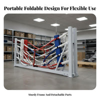 Foldable Boxing Stage Easy Storage Portable Boxing Stage Professional-Grade Storable Training Stage for Fighting Artists, Gym Owners