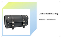Waterproof Leather Motorcycle Tool Bag