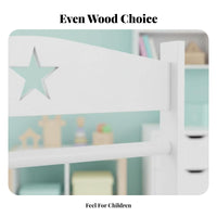 Korean design House-Shaped Clothes Rack unobstructedstanding children's Furniture child-safe Design Garment Stand Space-Saving for children, Toddlers, Parents, Playroom, Bedroom, Small Spaces, Entryway