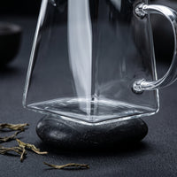 Heat-Resistant Glass Gongdao Bei Tea Pitcher with Filter for Kung Fu Tea
