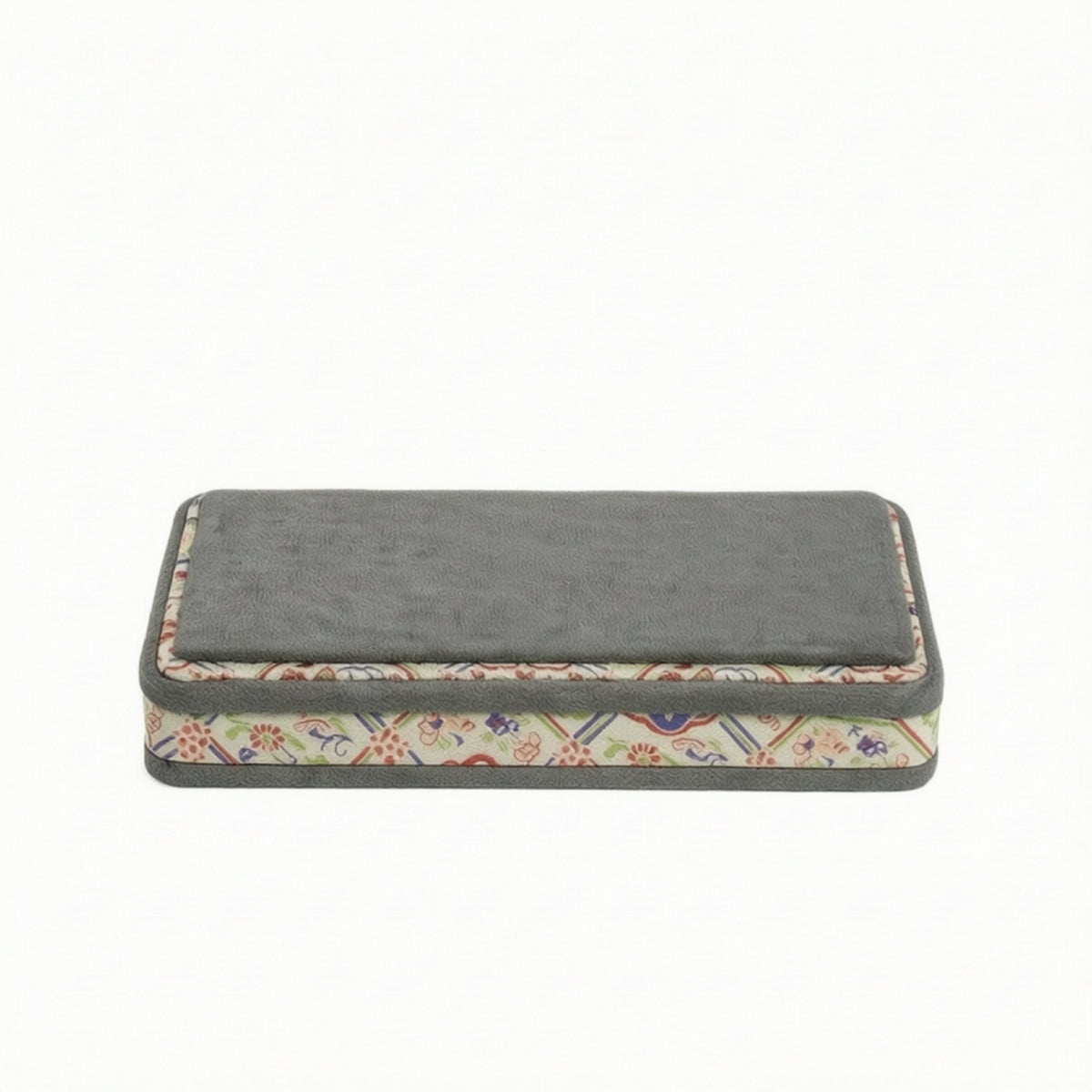 Jewelry Display Tray Velvet Jewelry Tray with Fabric Top for Vanity