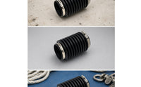 Rubber Bellows Tube with Clamps Corrugated Exhaust Bellow with Clamps Exhaust Rubber Bellow for Boat Owners
