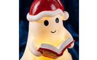 Spirit Lamp with Santa Hat Festive Spirit Lamp Cute Tabletop Ornament for Holiday Decor, Bedside Table