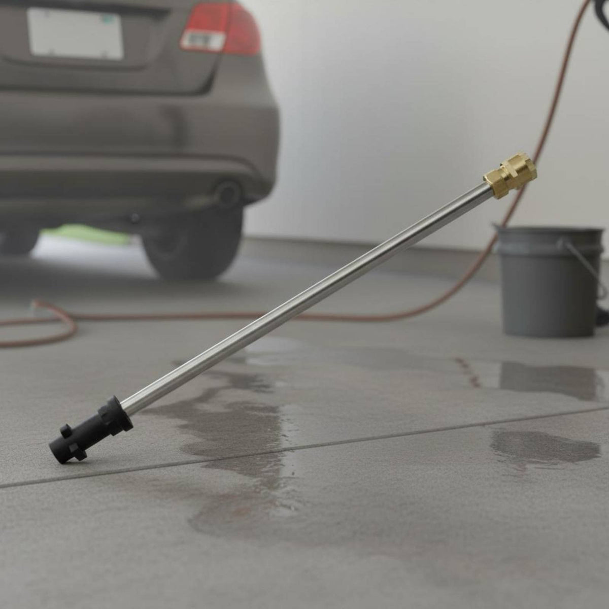 2-in-1 Undercarriage and Surface Cleaner Quick Connect Rolling Car Underbody Washer Under Car Washer for Professional Automotive Cleaning Technicians